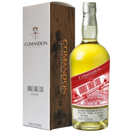 Vintage Single Cask 2012 Fins Bois Cognac Comandon