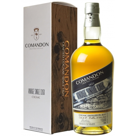 2011 Borderies Single Cask Cognac Comandon édition limitée