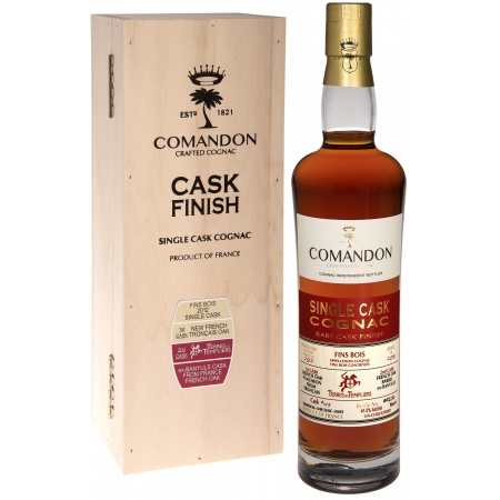 2012 Fins Bois Affinage Fût Banyuls Cognac Comandon édition limitée