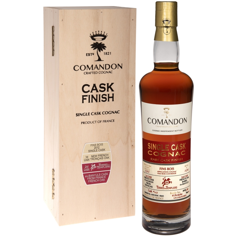 2012 Fins Bois Affinage Fût Banyuls Cognac Comandon édition limitée