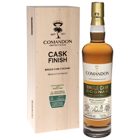 2013 Petite Champagne affinage fût vin Ribera Del Duero Cognac Comandon édition limitée