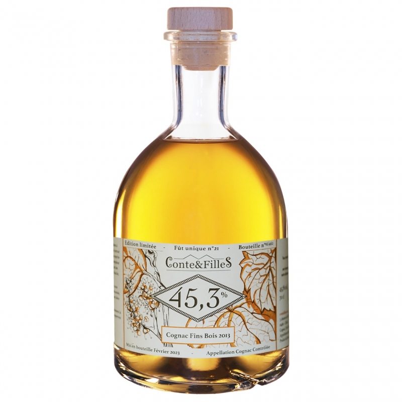 Vintage 2013 Fins Bois single cask Cognac Conte & Filles