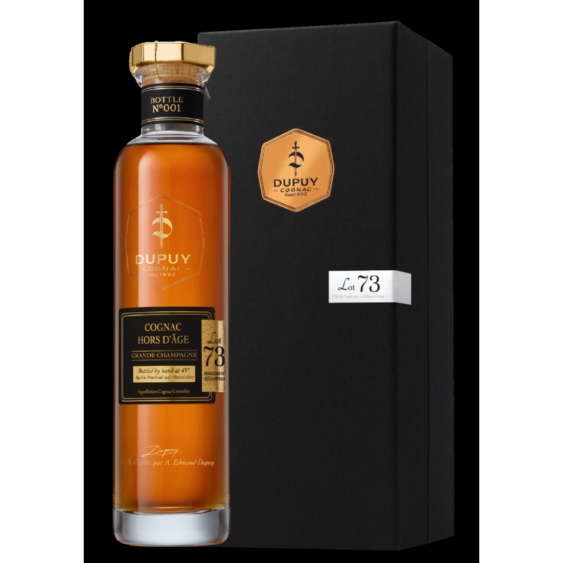 Rare Collection Dupuy Cognac Lot 73 Grande Champagne limited edition Rare Collection Dupuy Cognac Lot 73 Grande Champagne limited edition