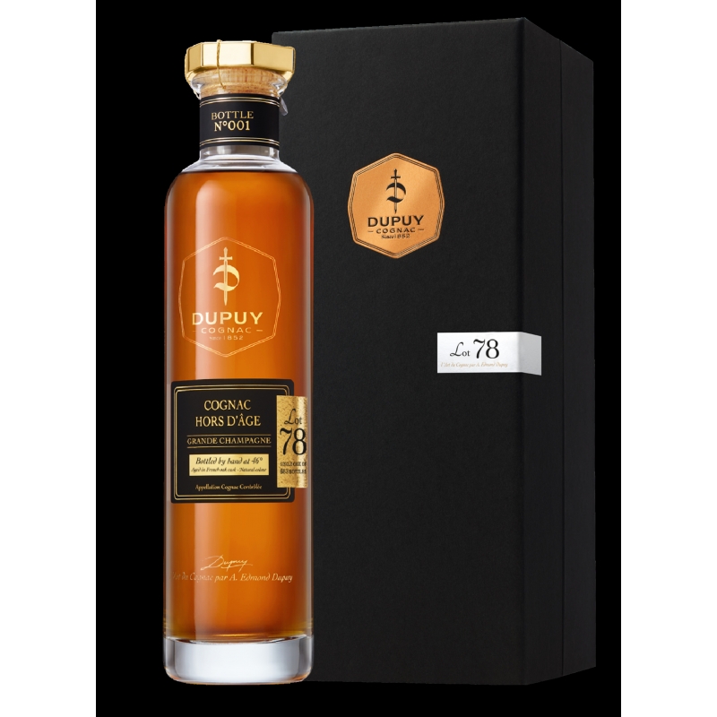 Lot 78 Grande Champagne limited edition Dupuy Cognac Lot 78 Grande Champagne limited edition Dupuy Cognac