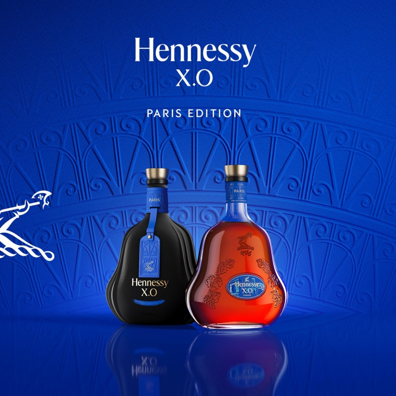 Cognac Hennessy XO Paris Edition - Spirit of Travel Collection