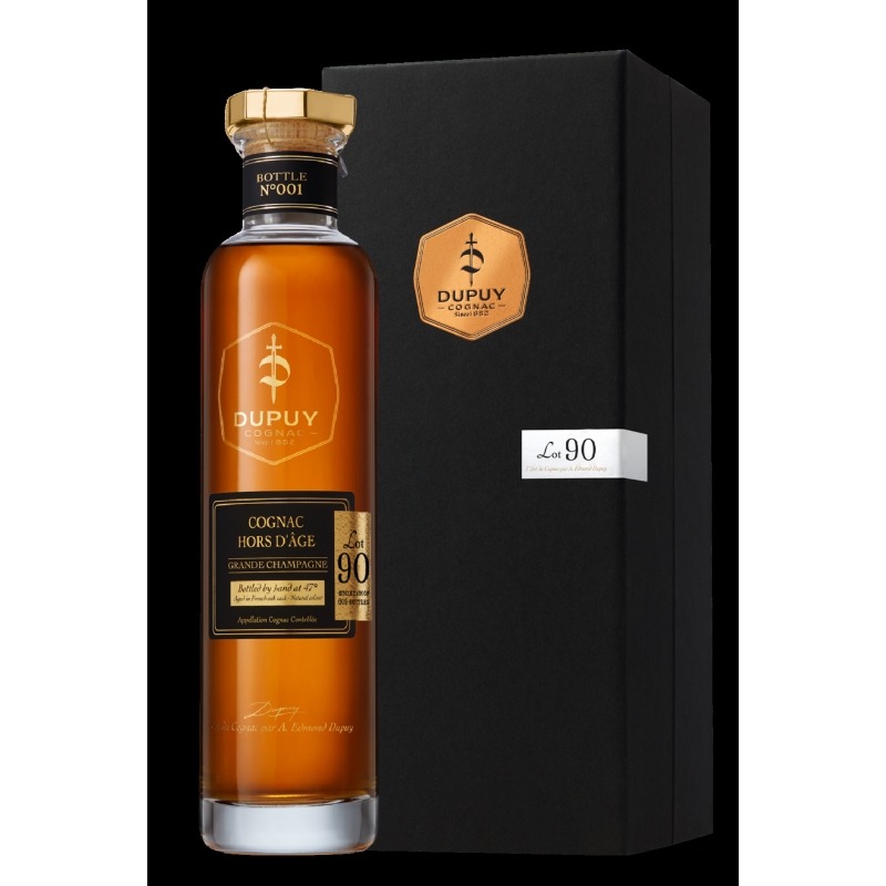Lot 90 Grande Champagne limited edition Dupuy Cognac Lot 90 Grande Champagne limited edition Dupuy Cognac