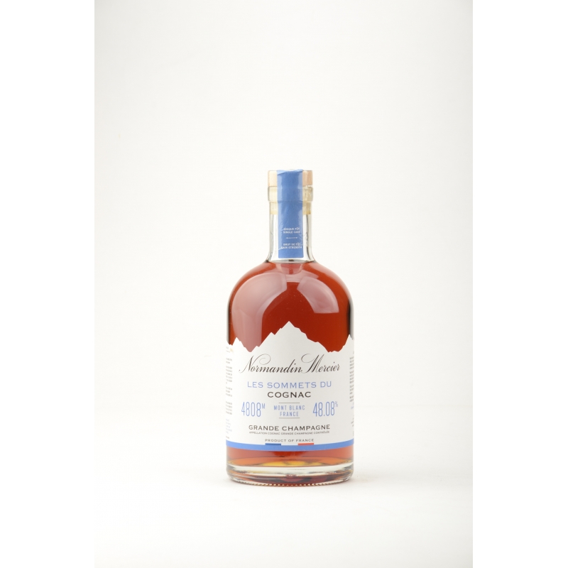 Mont Blanc cask strength Grande Champagne limited edition Normandin Mercier Cognac Mont Blanc cask strength Grande Champagne limited edition Normandin Mercier Cognac
