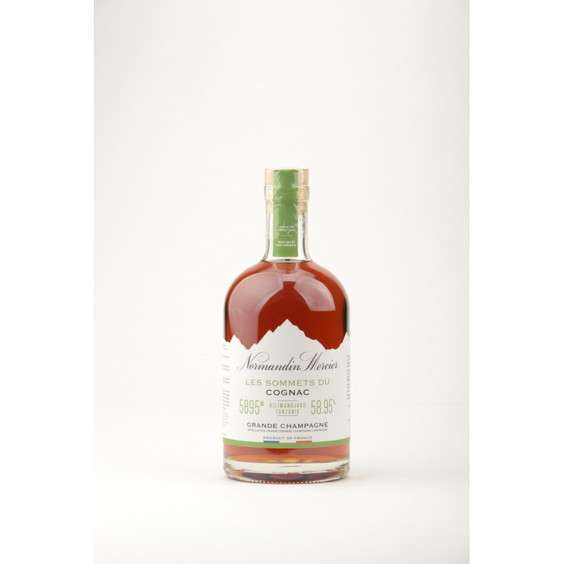 Kilimandjaro cask strength Grande Champagne limited edition Normandin Mercier Cognac Kilimandjaro cask strength Grande Champagne limited edition Normandin Mercier Cognac