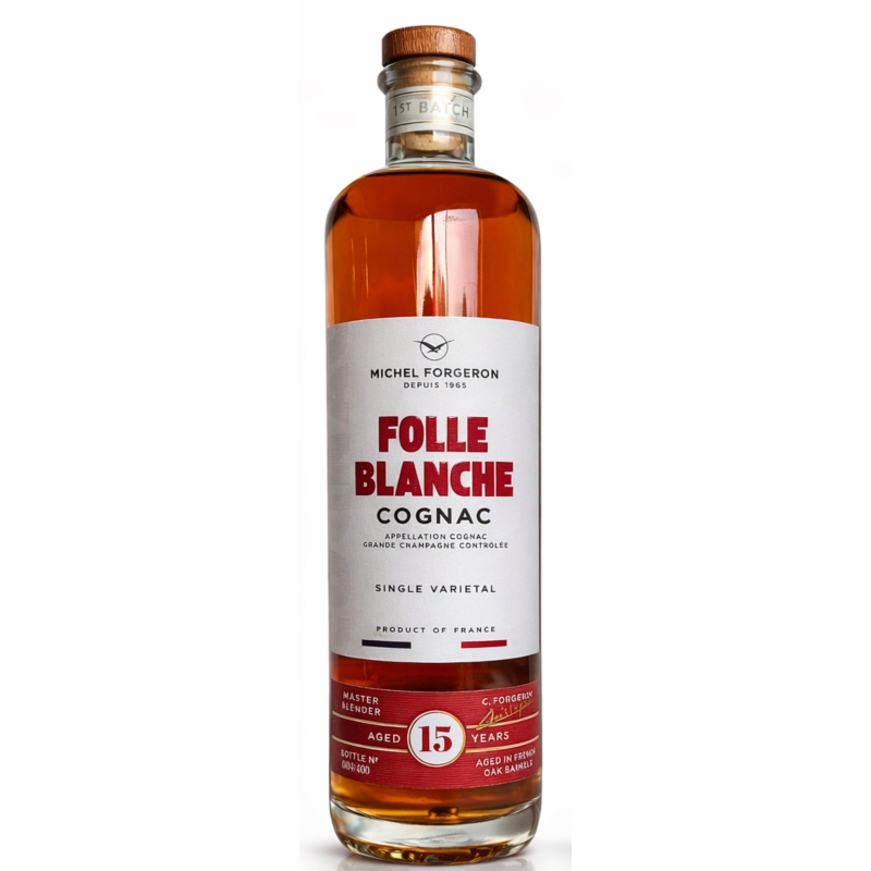 Folle Blanche 15 years old Grande Champagne Michel Forgeron Cognac limited edition